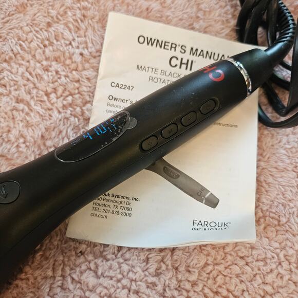 Chi Spin N Curl Iron Wand Black - Picture 7 of 8